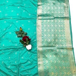 Safaya colour H.O silk chinna buti saree